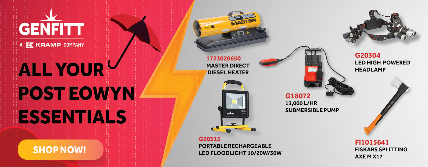 Genfitt | Farm Machinery Parts | Agricultural Spares | Tools | PTO