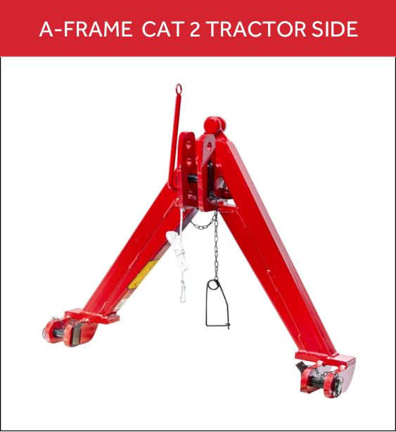 A Frame Cat 2 Tractor Side