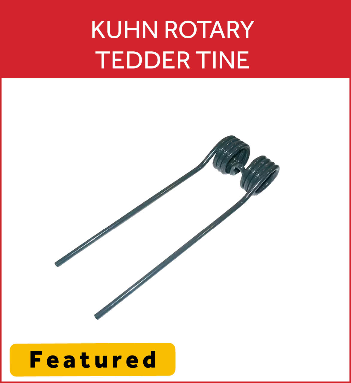 Kuhn Rotary Tedder Tine