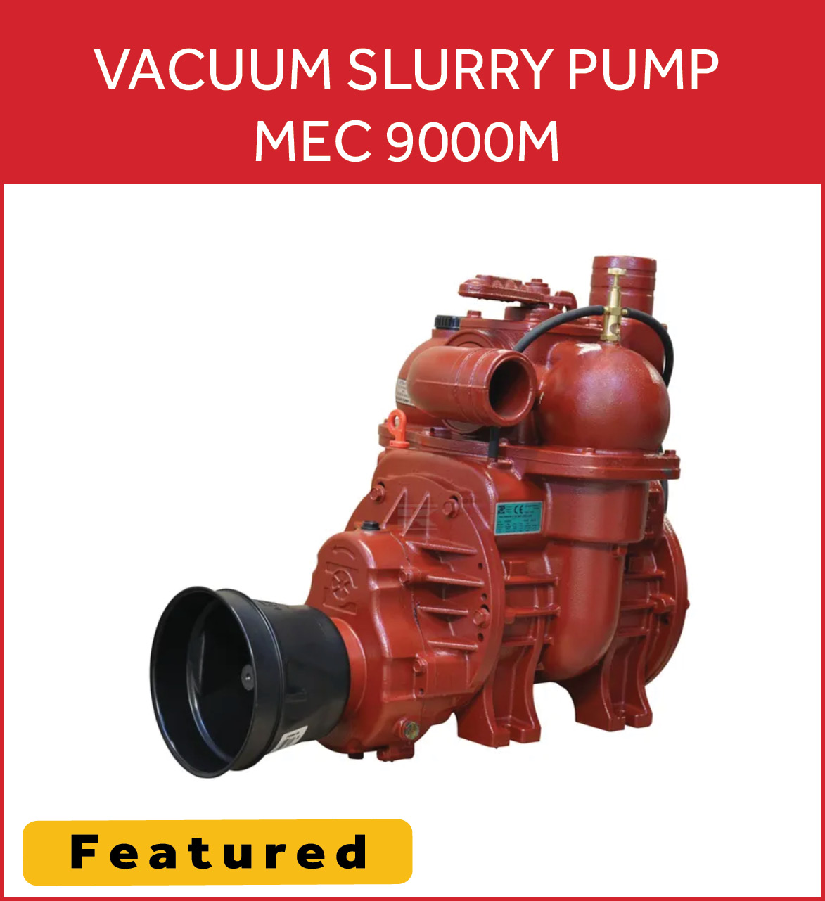 Hertell PTO Drive Vacuum Pump KD-8000